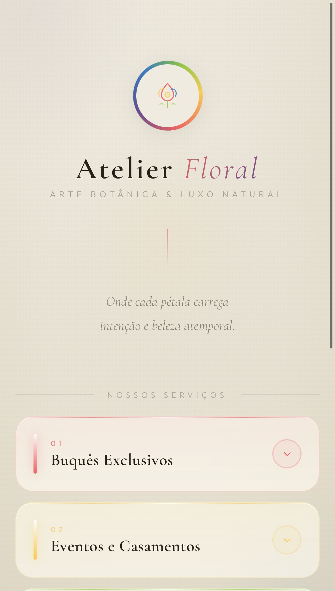Floricultura / Bem-estar